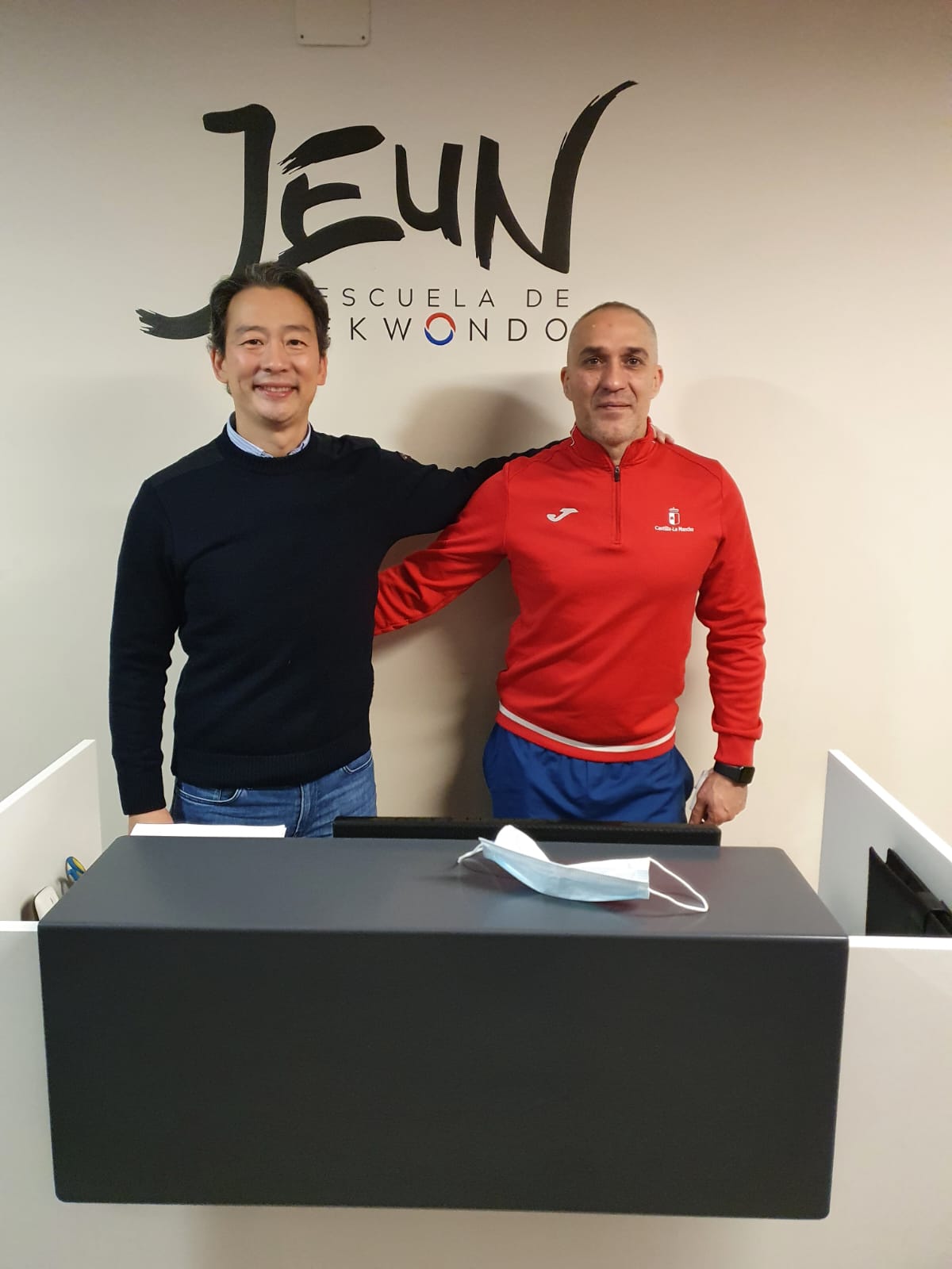 Recepción de la Escuela de Taekwondo Jeun en Jaén