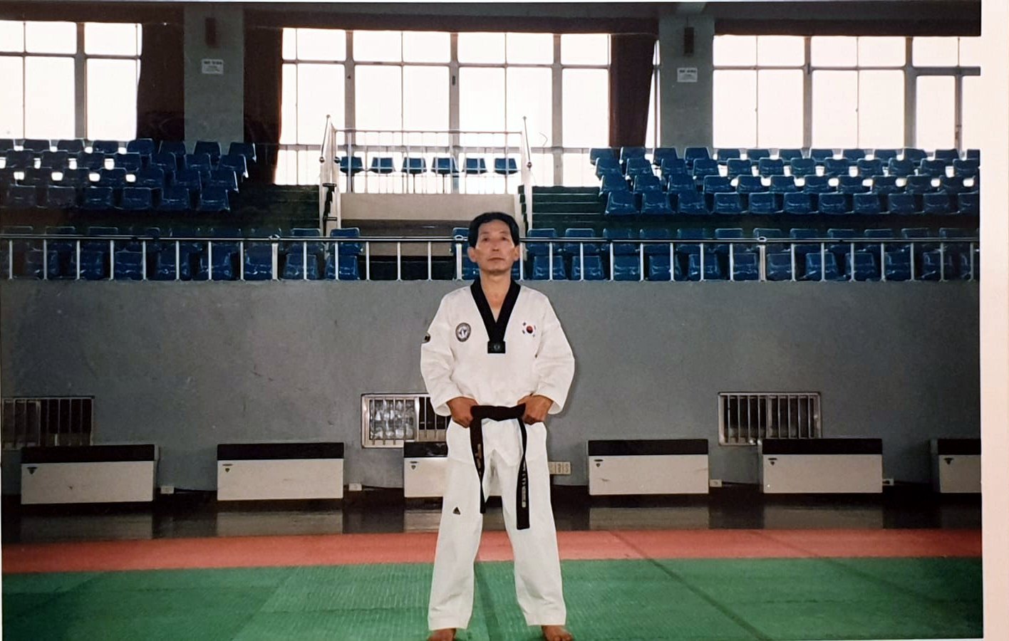 El maestro Jeun Il-Hung, fundador de la Escuela de Taekwondo Jeun de Jaén